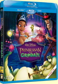 Prinsessan och grodan på Blu-Ray